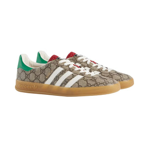 Adidas Gazelle x Gucci GG Monogram Beige